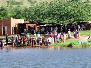 Village at Lake Victoria